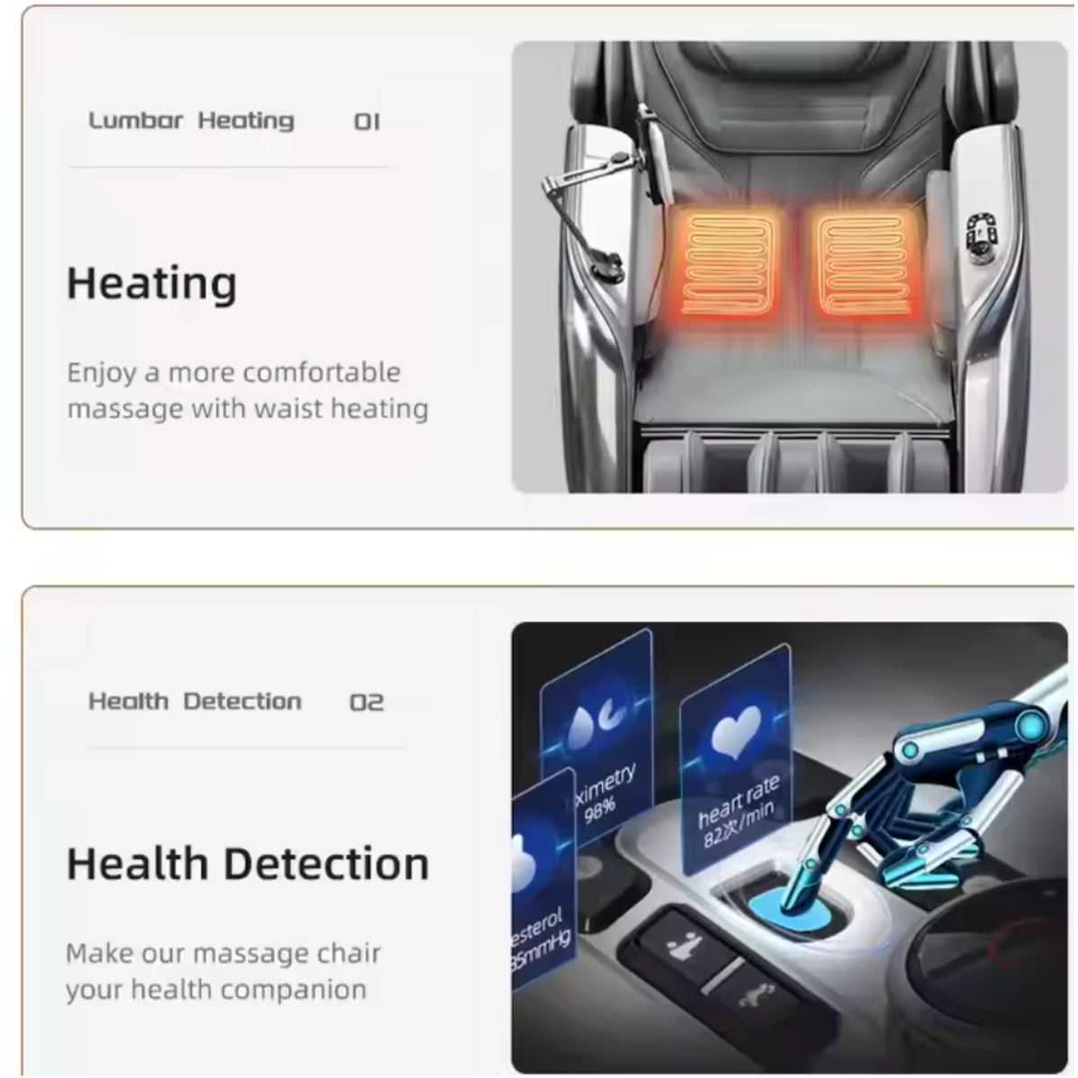 AetherRelax Quantum Massage Chair — product view 4