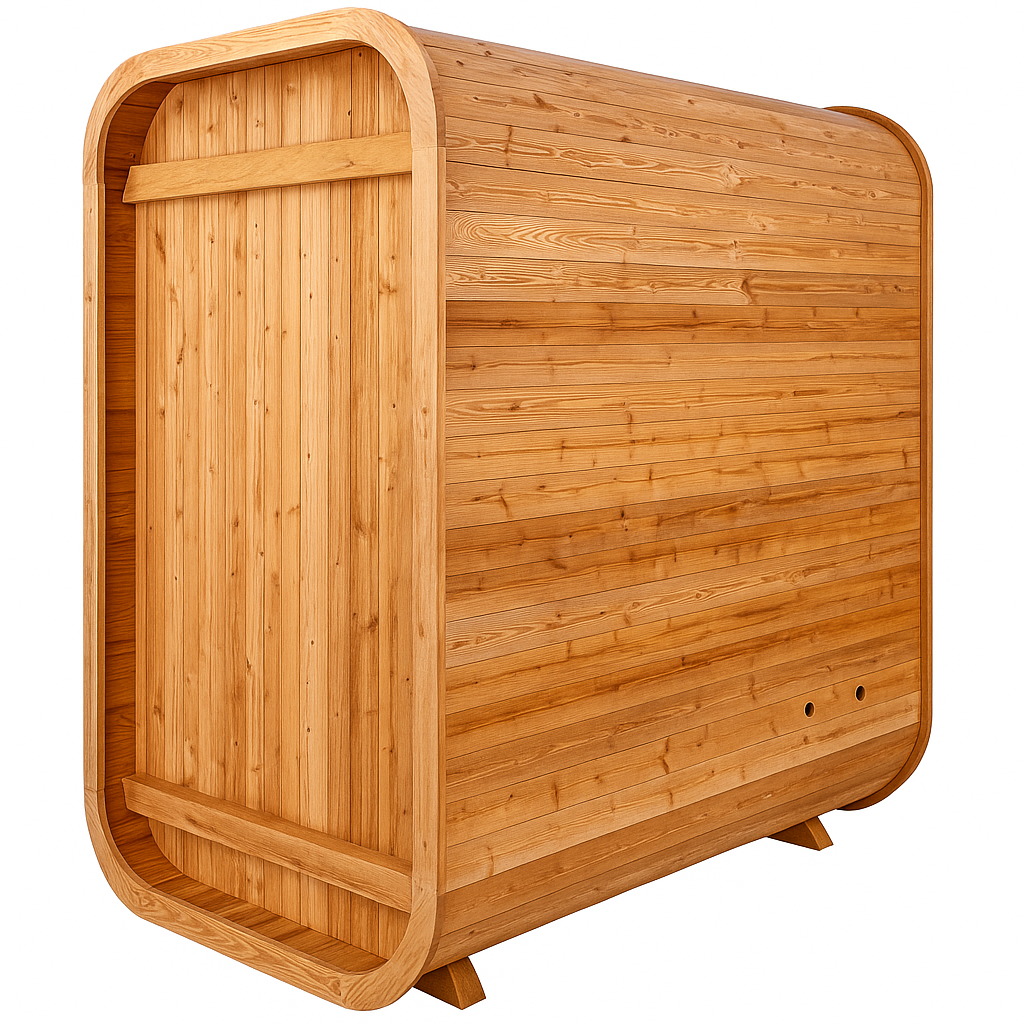 AuroraTherm Cedar Indoor Sauna — product view 2