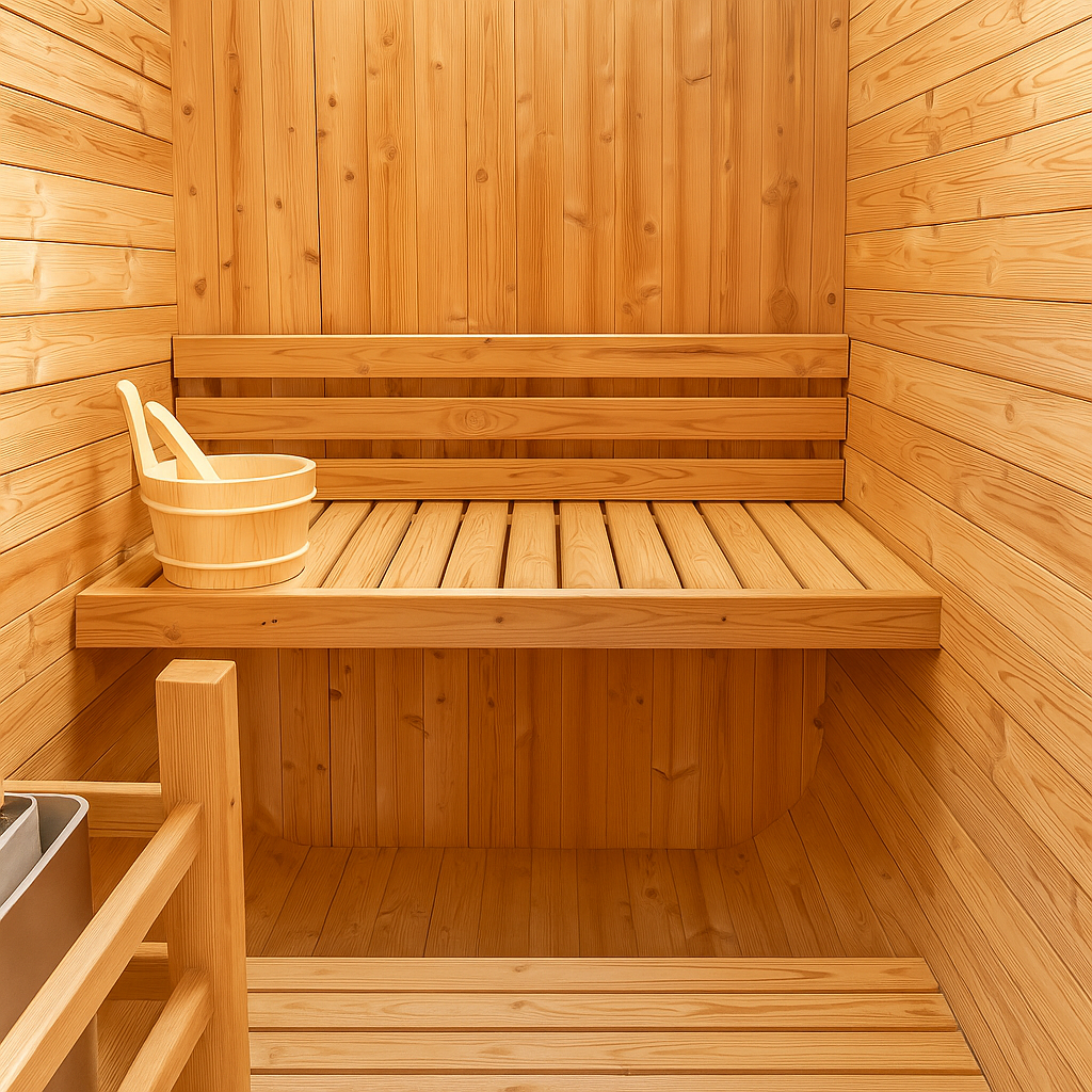 AuroraTherm Cedar Indoor Sauna — product view 3