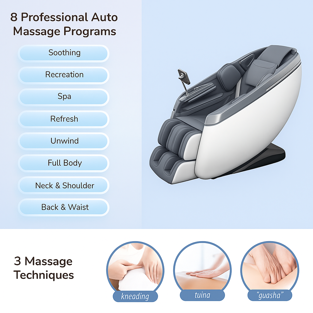 NovaLuxe Serenity-X Massage Chair — product view 3